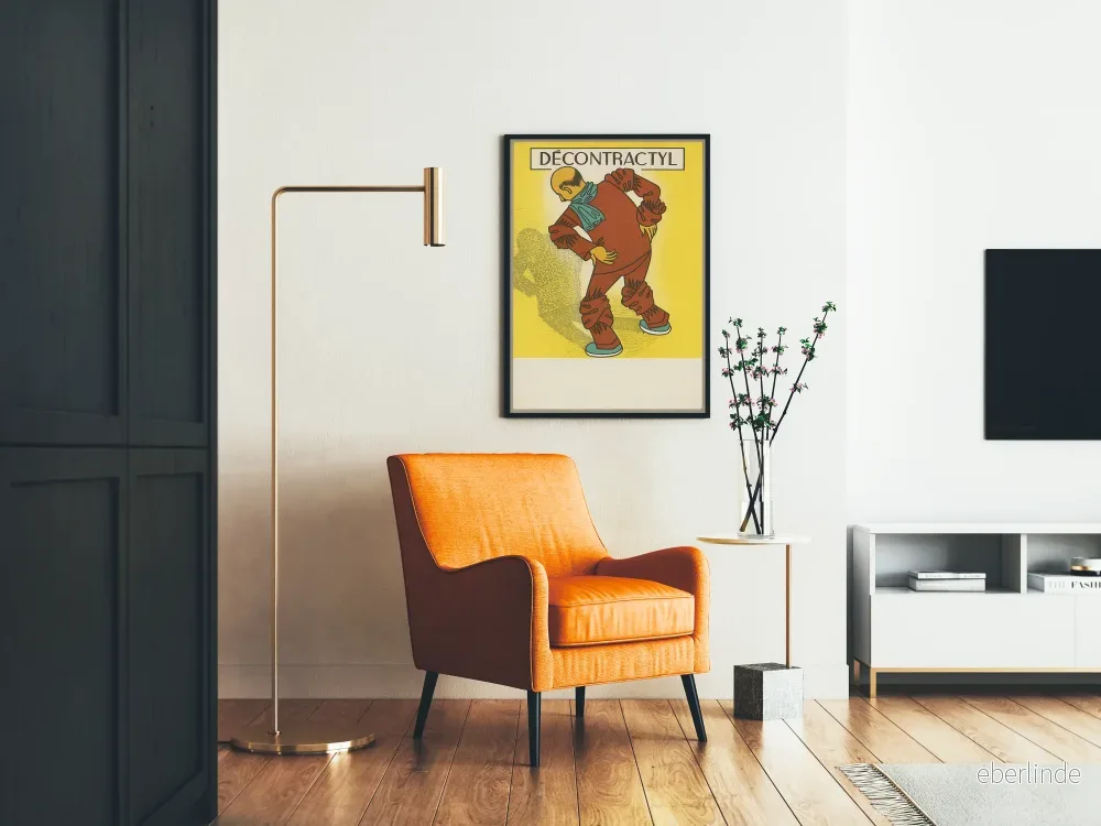 Poster Décontractyl - Vintage väggdekoration för avkopplingsutrymme - Bild 2