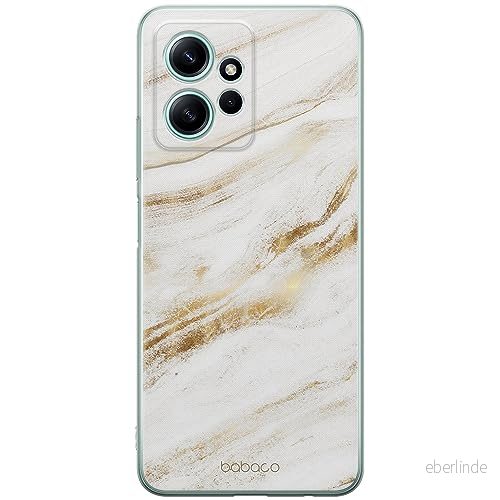 ERT GROUP mobiltelefonfodral för Xiaomi REDMI NOTE 12 4G originalt och officiellt licensierat Babaco mönster Marble 013 optimalt anpassad till formen på mobiltelefonen, fodral tillverkad av TPU plast 5905511940683