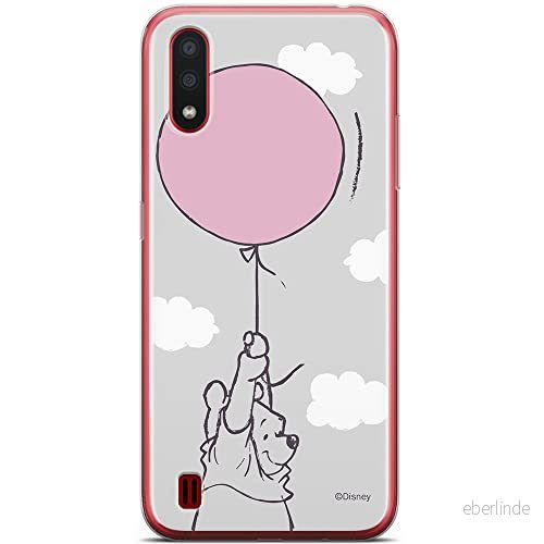 ERT GROUP mobiltelefonfodral för Samsung A01 originalt och officiellt licensierat Disney mönster Winnie the Pooh and friends 013 anpassad till formen på mobiltelefonen, fodral tillverkad av TPU plast 5904805421341