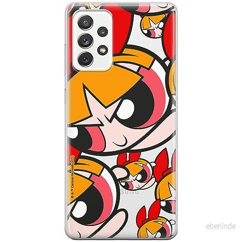 ERT GROUP mobiltelefonfodral för Samsung A33 5G originalt och officiellt licensierat The Powerpuff Girls mönster 010, gedeeltelijk transparant 5905511959876