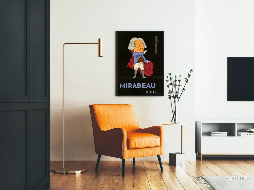 Vintageaffisch Mirabeau à Dit - Historisk väggdekoration - Bild 2