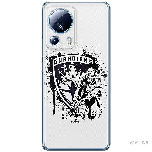 ERT GROUP mobiltelefonfodral för Xiaomi 13 LITE/CIVI 2 originalt och officiellt licensierat Marvel mönster Star Lord 002 anpassad till formen på mobiltelefonen, fodral tillverkad av TPU plast 5905511918651
