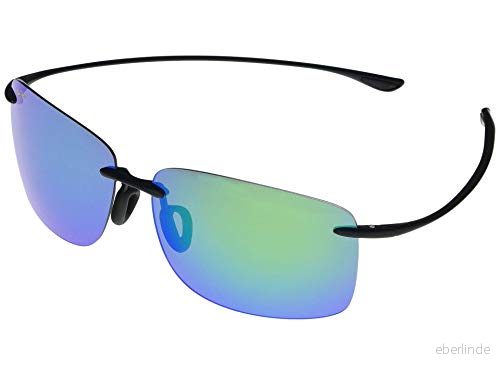 Maui Jim unisex solglasögon, mauigreenr hema svart matta, L, black mat, L 603429056155