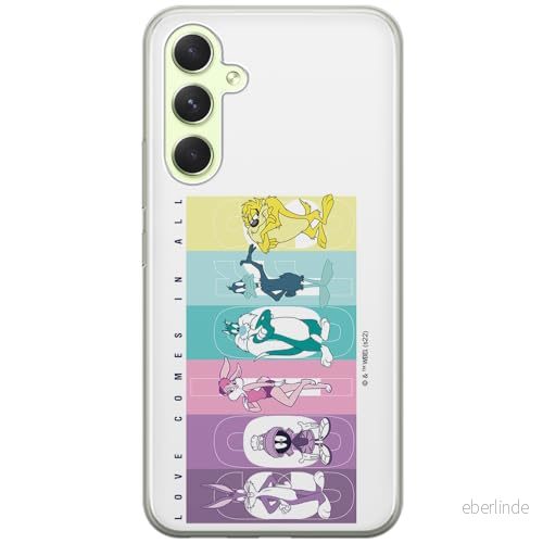 ERT GROUP mobiltelefonfodral för Samsung A54 5G originalt och officiellt licensierat Looney Tunes mönster 015 optimalt anpassad till formen på mobiltelefonen, fodral tillverkad av TPU plast 5905511997090