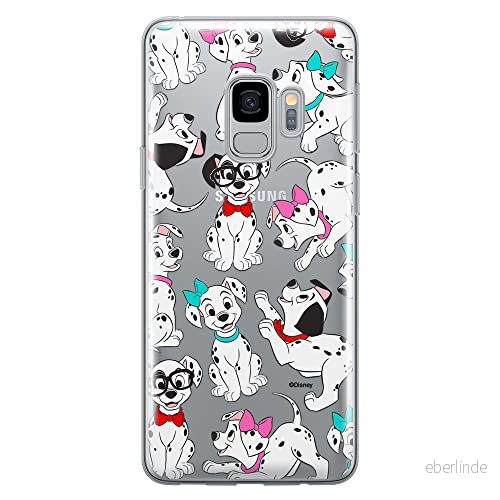 ERT GROUP mobiltelefonfodral för Samsung S9 originalt och officiellt licensierat Disney mönster Dalmatians 006 optimalt anpassad till formen på mobiltelefonen, gedeeltelijk transparant 5905131800725