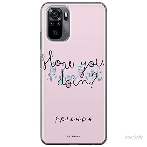 ERT GROUP mobiltelefonfodral för Xiaomi REDMI NOTE 10/ 10S originalt och officiellt licensierat Friends mönster 008 optimalt anpassad till formen på mobiltelefonen, fodral tillverkad av TPU plast 5903537186283