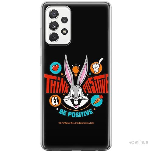 ERT GROUP mobiltelefonfodral för Samsung A73 5G originalt och officiellt licensierat Looney Tunes mönster Bugs 020 optimalt anpassad till formen på mobiltelefonen, fodral tillverkad av TPU plast 5905795084783