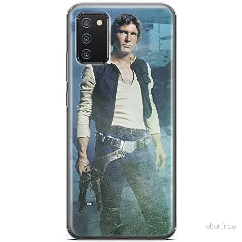 ERT GROUP mobiltelefonfodral för Samsung A02S originalt och officiellt licensierat Star Wars mönster Han Solo 001 optimalt anpassad till formen på mobiltelefonen, fodral tillverkad av TPU plast 5903040239636