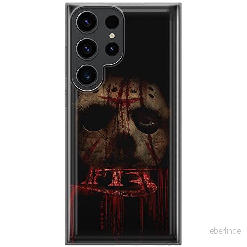 ERT GROUP mobiltelefonfodral för Samsung S23 ULTRA originalt och officiellt licensierat Horror mönster Friday the 13th 013 anpassad till formen på mobiltelefonen, fodral tillverkad av TPU plast 5905511474539