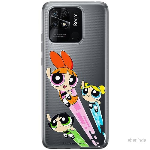 ERT GROUP mobiltelefonfodral för Xiaomi REDMI 10C originalt och officiellt licensierat The Powerpuff Girls mönster 032, gedeeltelijk transparant 5905511978044