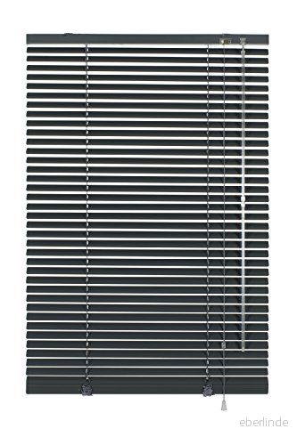 Deco Company Aluminiumpersienn att klämma fast, Skiffer, 130 x 175 cm, 23 3123 4003018354291