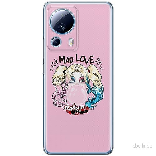 ERT GROUP mobiltelefonfodral för Xiaomi 13 LITE/CIVI 2 originalt och officiellt licensierat DC mönster Harley Quinn 001 optimalt anpassad till formen på mobiltelefonen, fodral tillverkad av TPU plast 5905511919542
