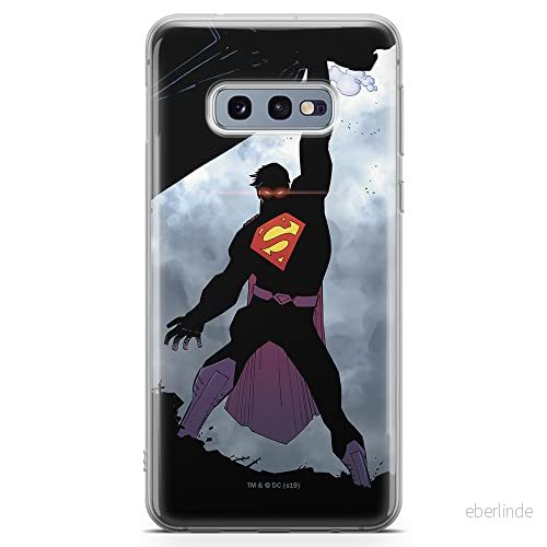 ERT GROUP mobiltelefonfodral för Samsung S10e originalt och officiellt licensierat DC mönster Superman 008 optimalt anpassad till formen på mobiltelefonen, fodral tillverkad av TPU plast 5902980674736
