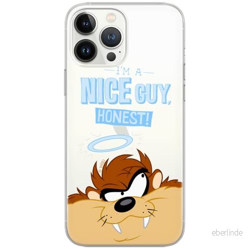 ERT GROUP mobiltelefonfodral för Samsung A51 originalt och officiellt licensierat Looney Tunes mönster Tasmanian 003 Vit optimalt anpassad till formen på mobiltelefonen, gedeeltelijk transparant 5903537532134