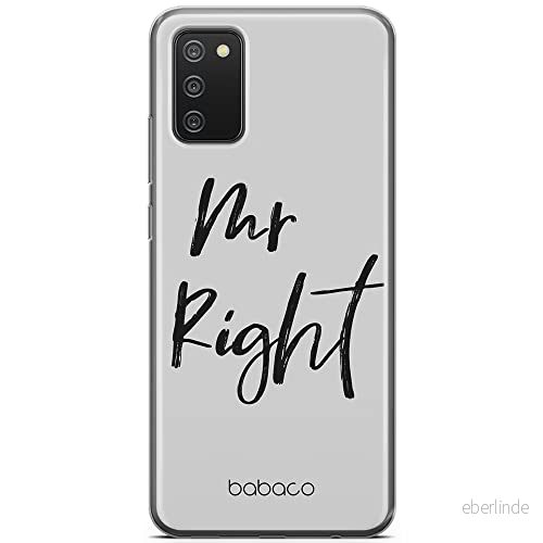 ERT GROUP mobiltelefonfodral för Samsung A02S originalt och officiellt licensierat Babaco mönster Mr Right 001 optimalt anpassad till formen på mobiltelefonen, fodral tillverkad av TPU plast 5904805052255