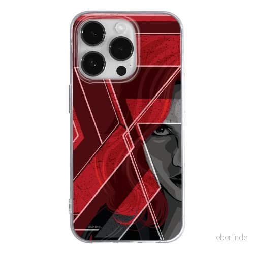 ERT GROUP mobiltelefonfodral för Apple Iphone 14 PRO MAX originalt och officiellt licensierat Marvel mönster Black Widow 002 anpassad till formen på mobiltelefonen, fodral tillverkad av TPU plast 5905131942159