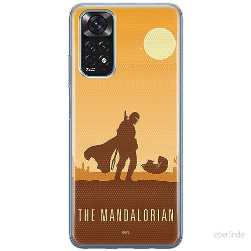 ERT GROUP mobiltelefonfodral för Xiaomi REDMI NOTE 11 5G/11S 5G/11T 5G/POCO M4 PRO 5G originalt och officiellt licensierat Star Wars mönster Baby Yoda 033, fodral tillverkad av TPU plast 5905511757892