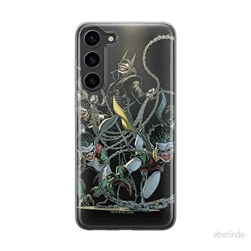 ERT GROUP mobiltelefonfodral för Samsung S23 originalt och officiellt licensierat DC mönster Batman Who Laughs 004 optimalt anpassad till formen på mobiltelefonen, fodral tillverkad av TPU plast 5905511436360