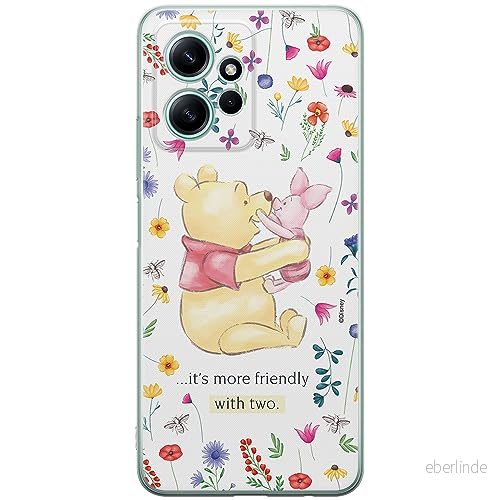 ERT GROUP mobiltelefonfodral för Xiaomi REDMI NOTE 12 4G originalt och officiellt licensierat Disney mönster Winnie the Pooh & Friends 030, fodral tillverkad av TPU plast 5905511936648
