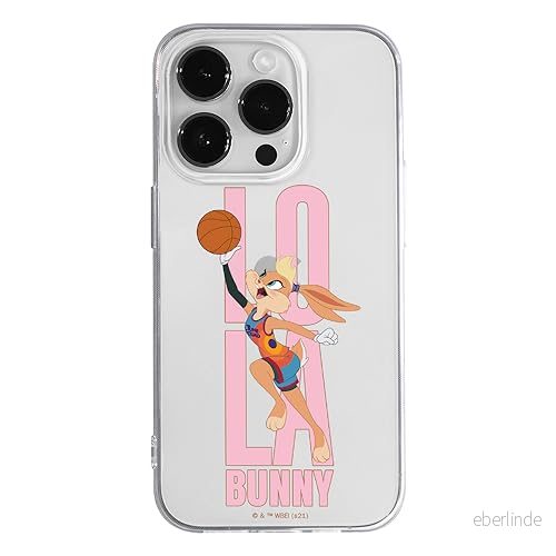 ERT GROUP mobiltelefonfodral för Iphone 14 PRO originalt och officiellt licensierat Looney Tunes mönster Space Jam 028 optimalt anpassad till formen på mobiltelefonen, gedeeltelijk transparant 5905511068004