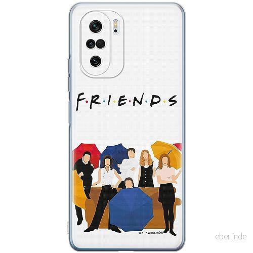 ERT GROUP mobiltelefonfodral för Xiaomi MI 11i/ REDMI K40/K40 PRO/POCO F3/ F3 PRO originalt och officiellt licensierat Friends mönster 001, fodral tillverkad av TPU plast 5905511882532