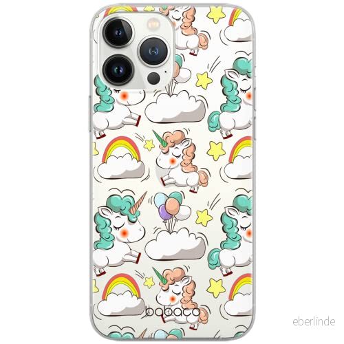 ERT GROUP mobiltelefonfodral för Samsung S10 originalt och officiellt licensierat Babaco mönster Unicorn 001 Vit optimalt anpassad till formen på mobiltelefonen, gedeeltelijk transparant 5903040500880