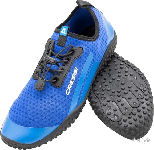 Cressi Sonar Shoes Unisex Vuxen Vattensko med Mikroperforerat Tyg, Blå/Ljusblå, 38 EU (5/5.5 UK) 8022983224022