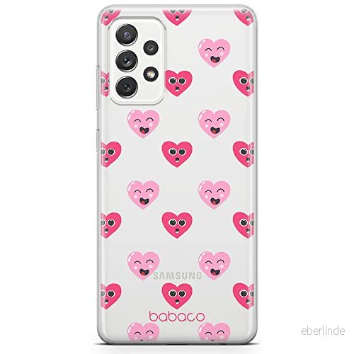 ERT GROUP mobiltelefonfodral för Samsung A33 5G originalt och officiellt licensierat Babaco mönster Hearts 006 optimalt anpassad till formen på mobiltelefonen, gedeeltelijk transparant 5904805349928