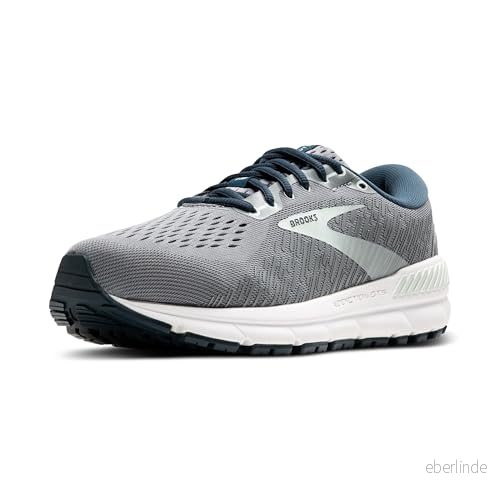 Brooks Dam missbruk Gts 15 löparsko, Grå marinblå aqua, 37.5 EU 190340943089