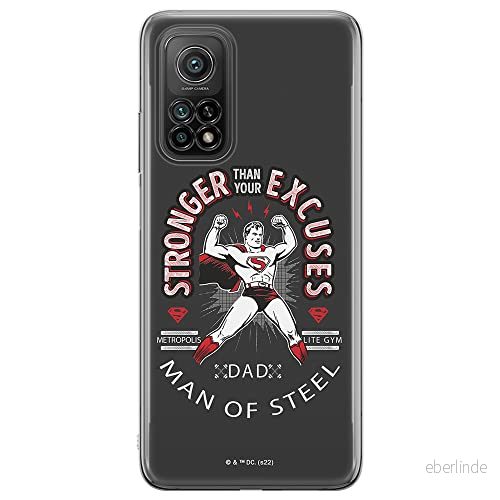 ERT GROUP mobiltelefonfodral för Huawei P30 PRO originalt och officiellt licensierat DC mönster Superman 025 Vit optimalt anpassad till formen på mobiltelefonen, fodral tillverkad av TPU plast 5905131566232
