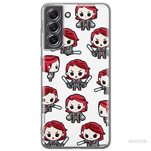 ERT GROUP mobiltelefonfodral för Samsung S21 FE originalt och officiellt licensierat Marvel mönster Black Widow 013 optimalt anpassad till formen på mobiltelefonen, fodral tillverkad av TPU plast 5904805237997