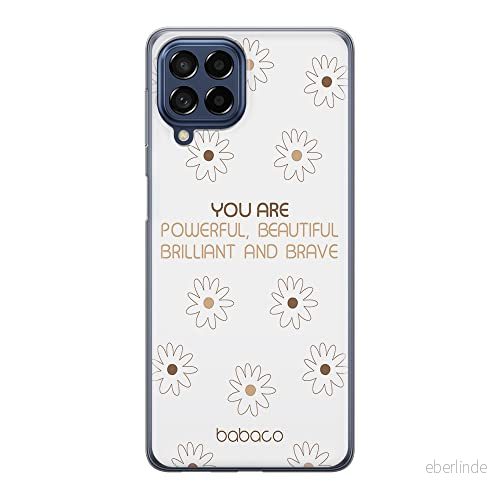 ERT GROUP mobiltelefonfodral för Samsung M33 5G originalt och officiellt licensierat Babaco mönster Positive vibes 003 optimalt anpassad till formen på mobiltelefonen, gedeeltelijk transparant 5905511352028