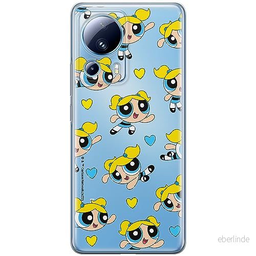 ERT GROUP mobiltelefonfodral för Xiaomi 13 LITE/CIVI 2 originalt och officiellt licensierat The Powerpuff Girls mönster 008 optimalt anpassad till formen på mobiltelefonen, gedeeltelijk transparant 5905511958619