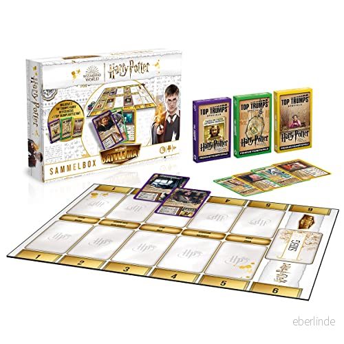 Battle Mat Harry Potter inkl. TRE Top Trumps kortspel kvartettmatta 4035576064237