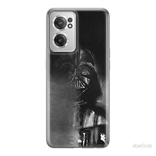 ERT GROUP mobiltelefonfodral för Oneplus NORD CE 2 originalt och officiellt licensierat Star Wars mönster Darth Vader 004 anpassad till formen på mobiltelefonen, fodral tillverkad av TPU plast 5905511298395