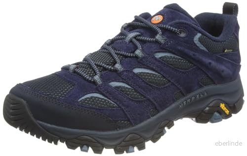 Merrell Moab 3 GTX, vandringsskor för män, Mörkblå 01, 43.5 EU 195019487369