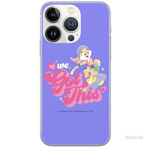 ERT GROUP mobiltelefonfodral för Iphone 13 PRO originalt och officiellt licensierat Looney Tunes mönster Lola 004 optimalt anpassad till formen på mobiltelefonen, fodral tillverkad av TPU plast 5905795066123