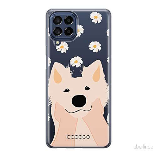 ERT GROUP mobiltelefonfodral för Samsung M53 5G originalt och officiellt licensierat Babaco mönster Dogs 010 optimalt anpassad till formen på mobiltelefonen, gedeeltelijk transparant 5905511391522