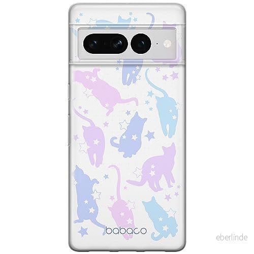 ERT GROUP mobiltelefonfodral för Google PIXEL 7 PRO originalt och officiellt licensierat Babaco mönster Cats 016 optimalt anpassad till formen på mobiltelefonen, fodral tillverkad av TPU plast 5905795172145