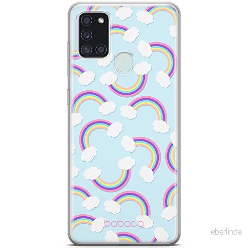 ERT GROUP mobiltelefonfodral för Samsung A21s originalt och officiellt licensierat Babaco mönster Rainbow 002 optimalt anpassad till formen på mobiltelefonen, fodral tillverkad av TPU plast 5904805418594