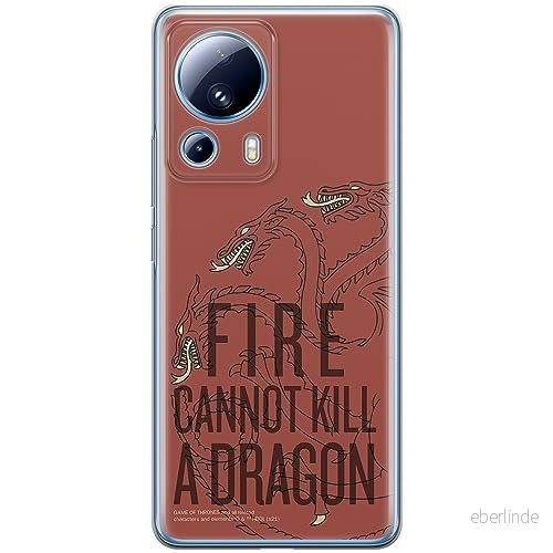 ERT GROUP mobiltelefonfodral för Xiaomi 13 LITE/CIVI 2 originalt och officiellt licensierat Game of Thrones mönster 015 anpassad till formen på mobiltelefonen, fodral tillverkad av TPU plast 5905511933609