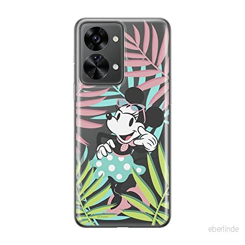ERT GROUP mobiltelefonfodral för Oneplus NORD 2T 5G originalt och officiellt licensierat Disney mönster Minnie 040 optimalt anpassad till formen på mobiltelefonen, gedeeltelijk transparant 5905511278427