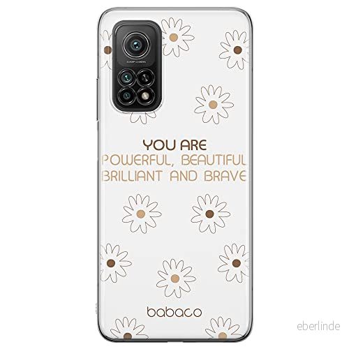 ERT GROUP mobiltelefonfodral för Xiaomi Redmi Note 11T 5G/11S 5G/POCO M4 Pro 5G originalt och officiellt licensierat Babaco mönster Positive vibes 003, gedeeltelijk transparant 5904805627330