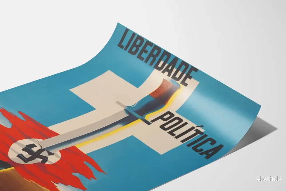 Postern Frihetspolitik - Historisk väggdekoration - Bild 3