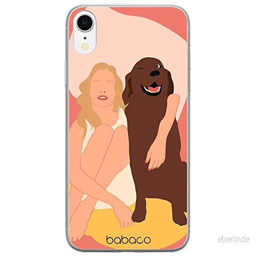 ERT GROUP mobiltelefonfodral för Iphone XR originalt och officiellt licensierat Babaco mönster Dogs 007 optimalt anpassad till formen på mobiltelefonen, fodral tillverkad av TPU plast 5905131050267