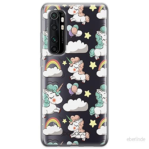 ERT GROUP mobiltelefonfodral för Xiaomi MI NOTE 10 Lite originalt och officiellt licensierat Babaco mönster Unicorn 001 optimalt anpassad till formen på mobiltelefonen, gedeeltelijk transparant 5904805588617