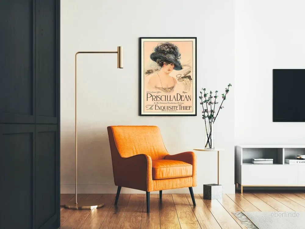Vintageposter The Exquisite Thief Priscilla Dean - Bild 2