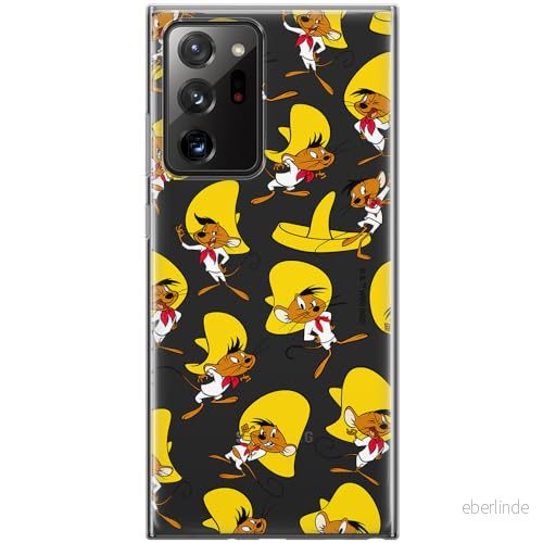 ERT GROUP mobiltelefonfodral för Samsung GALAXY NOTE 20 ULTRA originalt och officiellt licensierat Looney Tunes mönster Speedy Gonzales 001, gedeeltelijk transparant 5905511646257