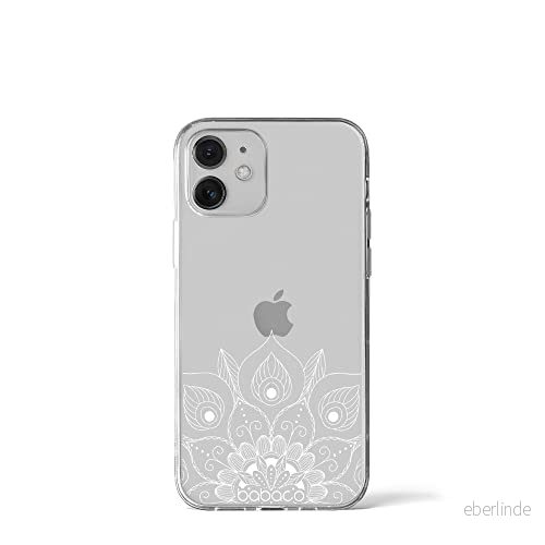 ERT GROUP mobiltelefonfodral för Iphone 12 Mini originalt och officiellt licensierat Babaco mönster Mandalas 008 optimalt anpassad till formen på mobiltelefonen, gedeeltelijk transparant 5904805850929