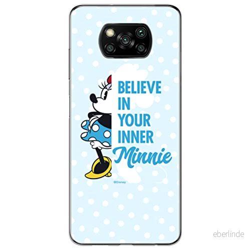 ERT GROUP mobiltelefonfodral för Xiaomi POCOPHONE X3 originalt och officiellt licensierat Disney mönster Minnie 047 optimalt anpassad till formen på mobiltelefonen, fodral tillverkad av TPU plast 5903537122328